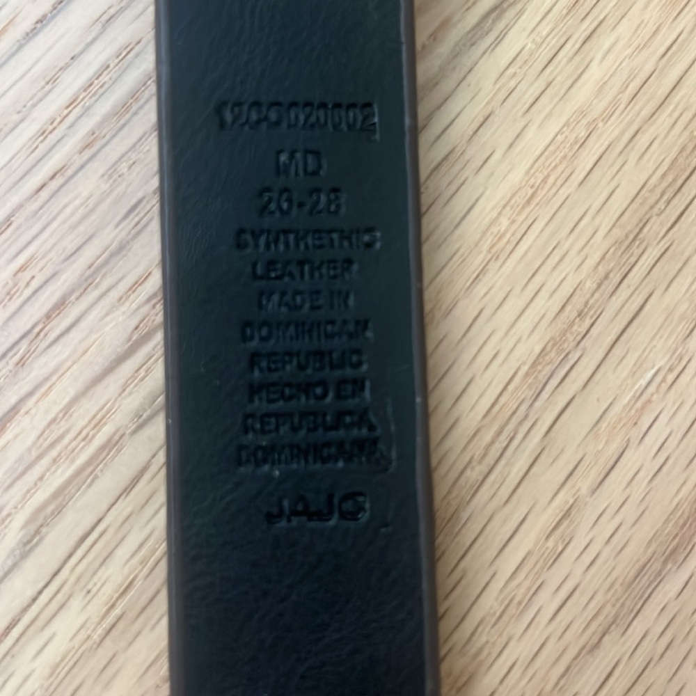 Boys Columbia Brown Leather Belt - Picture 2 of 4